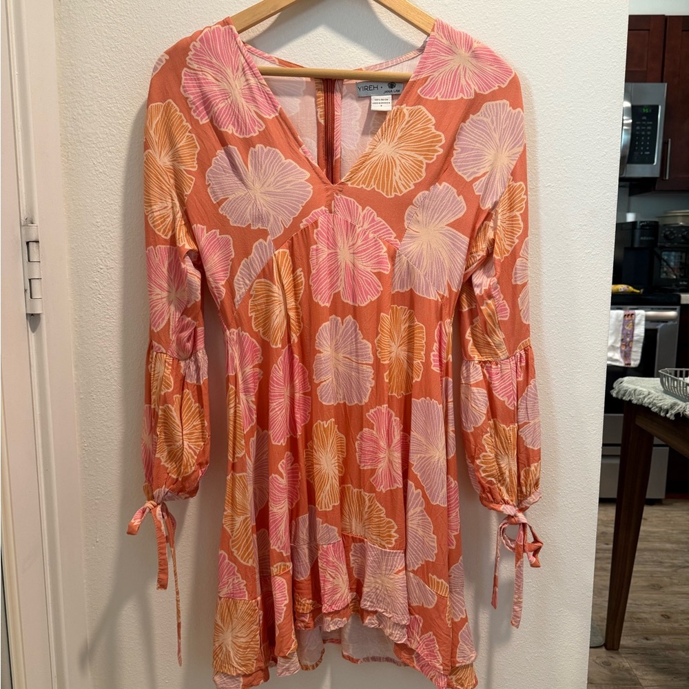 YIREH x Jana Lam Floral Mini Dress